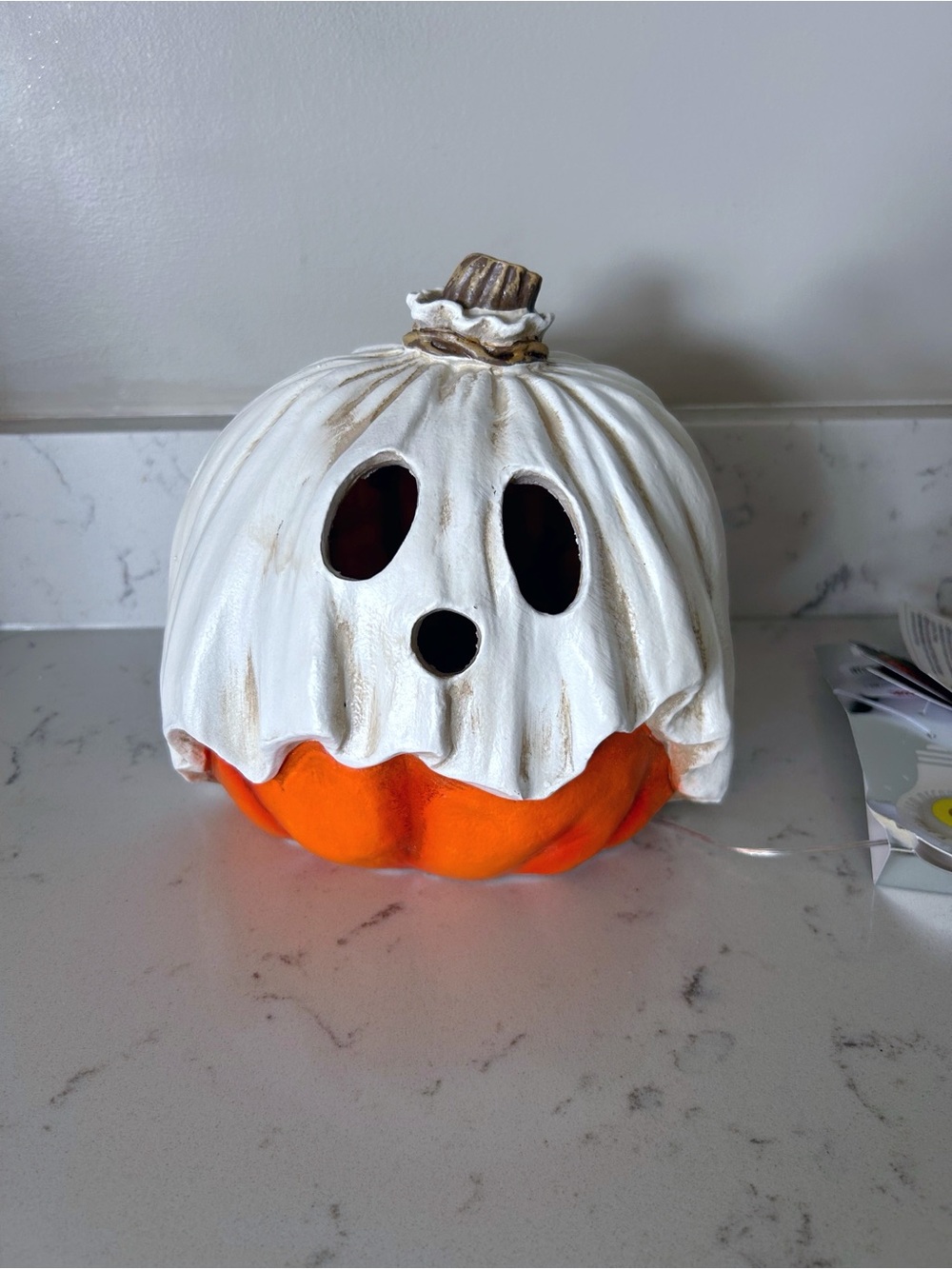 Halloween Ghost Pumpkin